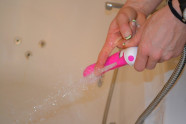 Vibrátor H2O Drop Pink stříká vodu