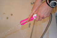 Vibrátor H2O Drop Pink stříká vodu