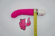 Vibrátor H2O Drop Pink | rozměry