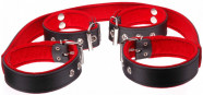 Kožená pouta na ruce a nohy BlackRed