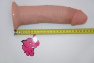 Připínací penis King Cock, měření