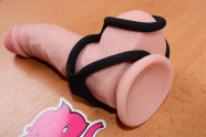 Erekční kroužek Bondage – na větším dildu, průměr 4,2 cm