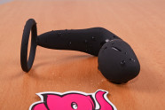 Anální kolík s erekčním kroužkem Ring & Plug