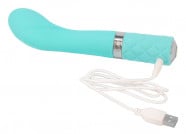 Silikonový vibrátor Sassy Aquamarine