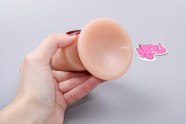 Realistické dildo Double Pleasure (18 cm), přísavka