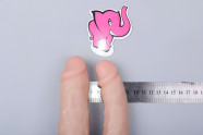 Realistické dildo Double Pleasure (18 cm), rozměry