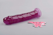 Dildo s přísavkou Purple II (19,5 cm)
