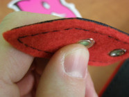 Kožená pouta na NOHY, řetízky navíc