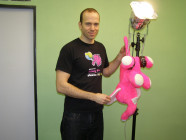 Kožená pouta na NOHY, řetízky navíc