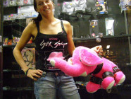 Kožená pouta na ruce BlackRed