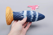 Monster dildo Behemot (17,5 cm), v ruce