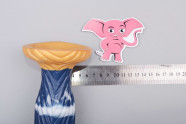 Monster dildo Behemot (17,5 cm), rozměry