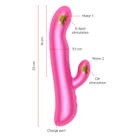 Oninder rotační vibrátor s mobilní aplikací (23 cm)