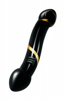 Skleněné dildo Handblow Double Ended (19 cm)