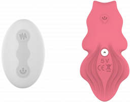 Kalhotkový vibrátor The Silent Wave s dálkovým ovládáním (8,7 cm)
