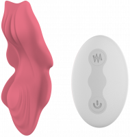 Kalhotkový vibrátor The Silent Wave s dálkovým ovládáním (8,7 cm)