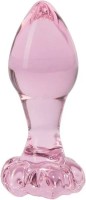 Anální kolík Flower Glass Plug (9 cm)
