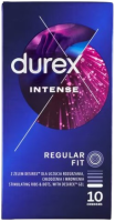 Durex Intense Orgasmic – vroubkované kondomy (10 ks)