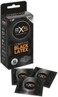 EXS Blatex – černé kondomy (12 ks)