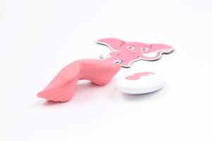 Kalhotkový vibrátor The Silent Wave s dálkovým ovládáním (8,7 cm)