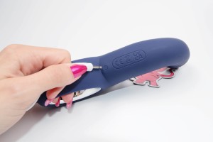 Vibrátor s výběžkem na klitoris Blissful G-Spot Thrill (20 cm)