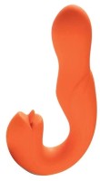 Joi - Rotating Head G-spot Vibrator & Clit Licker Orange