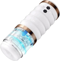 Warrior - Auto Thrusting Stroker Automatic Male Masturbator White