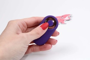 Párový vibrátor Double-Sided s dálkovým ovládáním (15 cm)