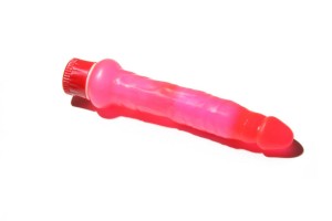 Vibrátor gelový anální 17 * 2.5 cm
