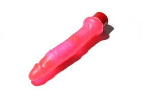 Vibrátor gelový anální 17 * 2.5 cm