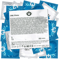 On) Bulk-Pack: Clinic, dry condoms without reservoir 100 pcs
