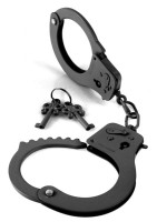 Fetish Fantasy Designers Cuffs kovové erotická puta černá