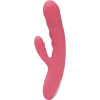 SVAKOM Avery Strawberry Pink – přirážecí rabbit vibrátor