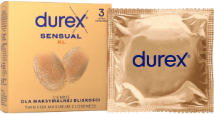 Durex Sensual – XL kondomy