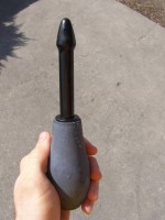 Klystýr - anální sprcha Black, 3 násady
