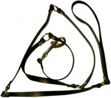 Vodítko kožené 118cm