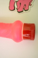 Vibrátor gelový anální 17 * 2.5 cm
