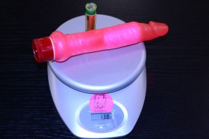 Vibrátor gelový anální 17 * 2.5 cm