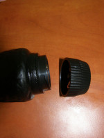 Vibrátor gelový černý,  velikost 20 cm