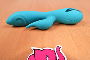 Silikonový vibrátor Tiffany Dream – focení v prodejně Růžový Slon Havířov