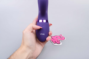 Rotační vibrátor Viver Bunny, ovládání