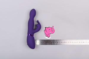 Rotační vibrátor Viver Bunny, rozměry