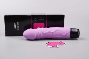 Silikonový vibrátor Borůvka® Original (20 cm)