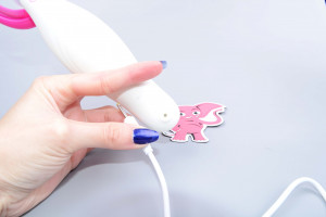 Automatická vibrační vakuová pumpa na vaginu Pink & White
