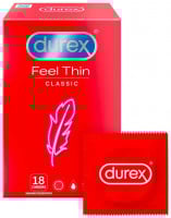 Durex Feel Thin Classic – tenké kondomy (18 ks)