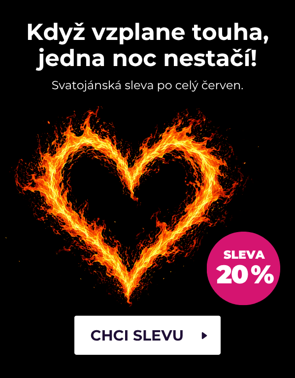 Sleva 20 % na kategorii Svatojánská sleva s kódem NIGHT20.